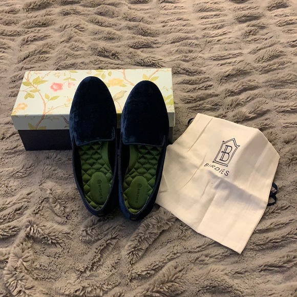 Birdies Starling Velvet Loafer - Picture 1 of 6
